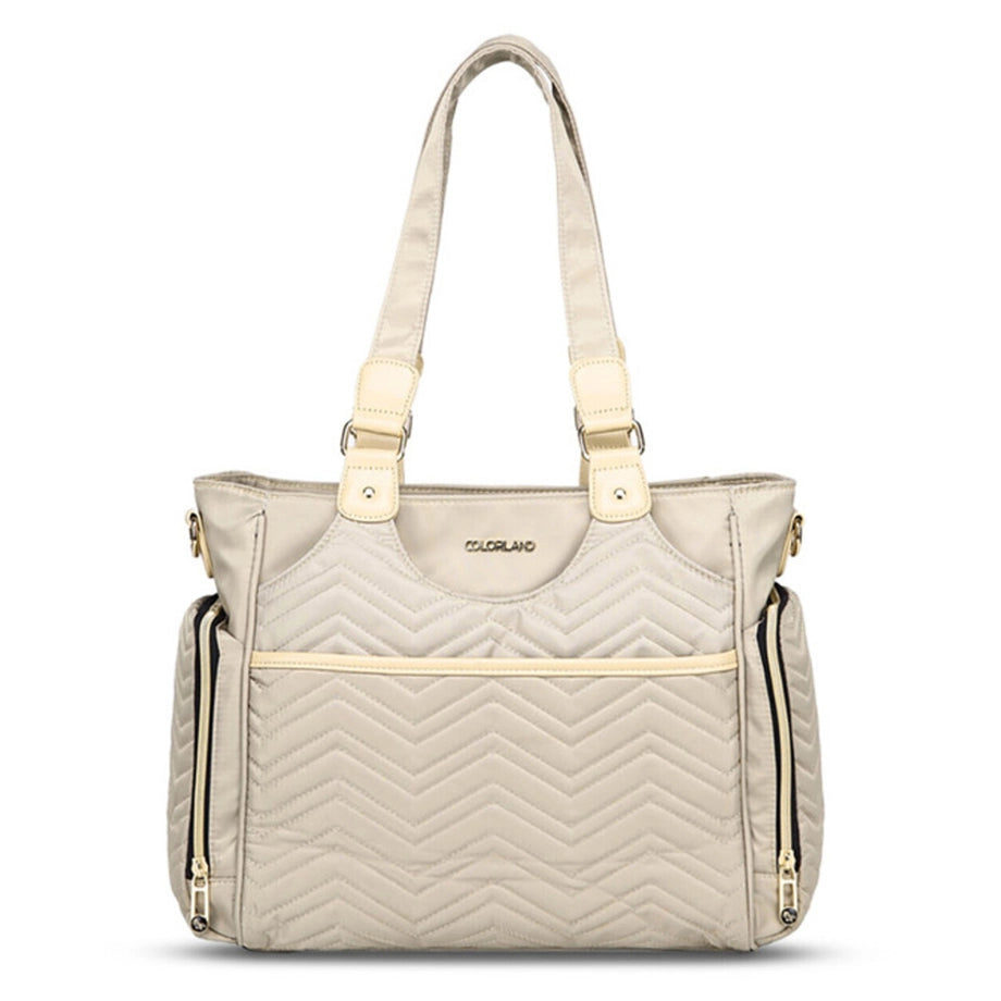 Little Story Matilda Diaper Bag (Ivory)