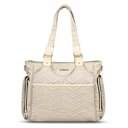 Little Story Matilda Diaper Bag (Ivory)