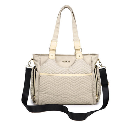 Little Story Matilda Diaper Bag (Ivory)