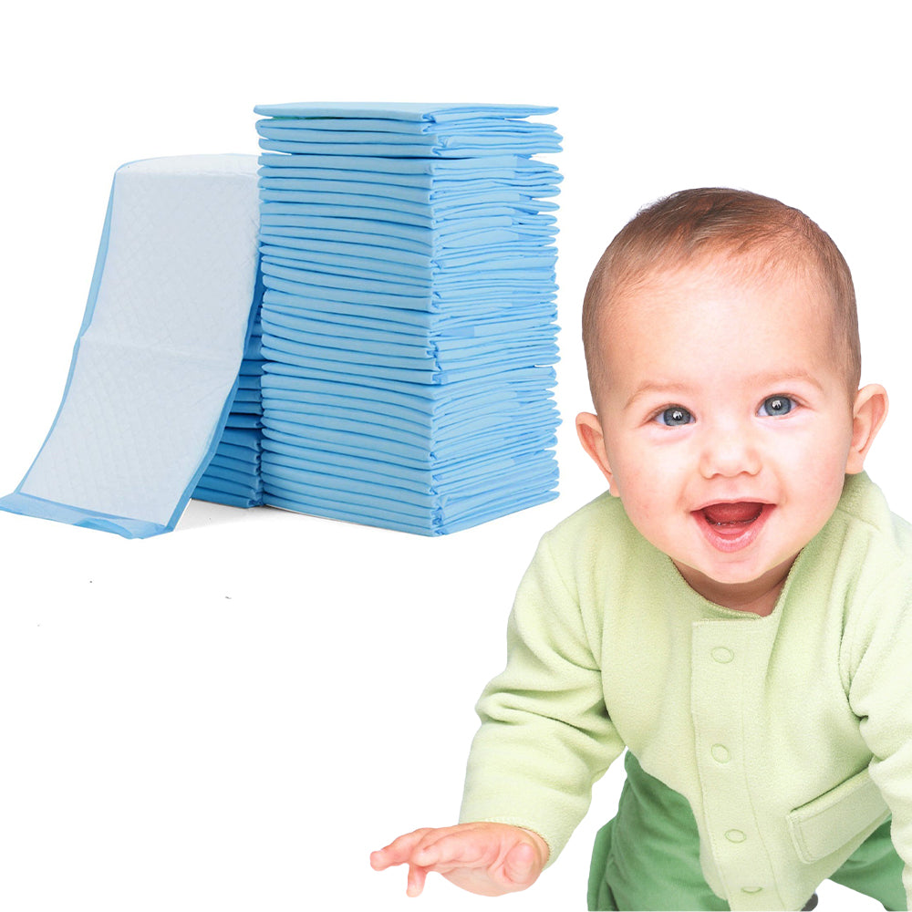 Little Story - Disposable Diaper Changing Mats - Pack of 20pcs (Blue)