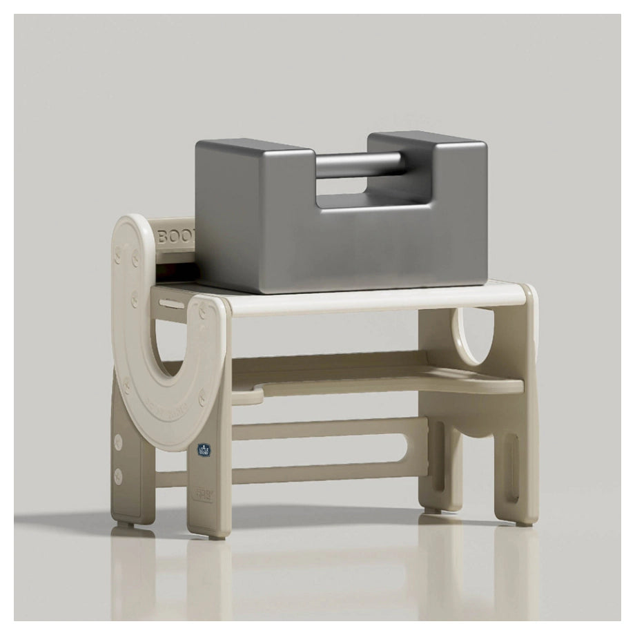Little Story Kids Drawing & Study Table with Chair (Beige)