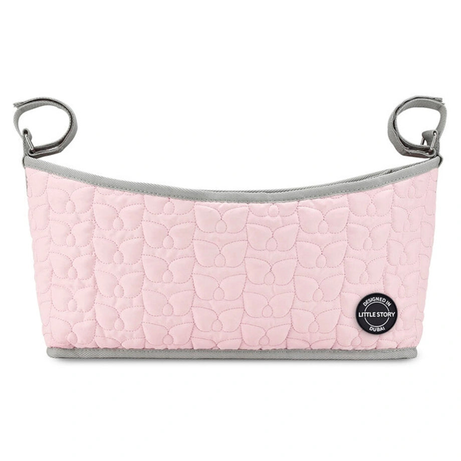 Little Story Premium Stroller Bag Quilted (Pink)
