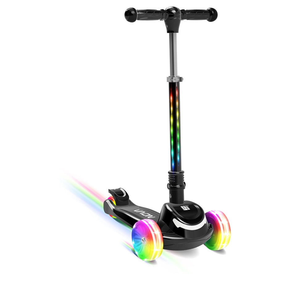 Spartan Lit Nova 3-Wheel Scooter With Lava Led Wheels
