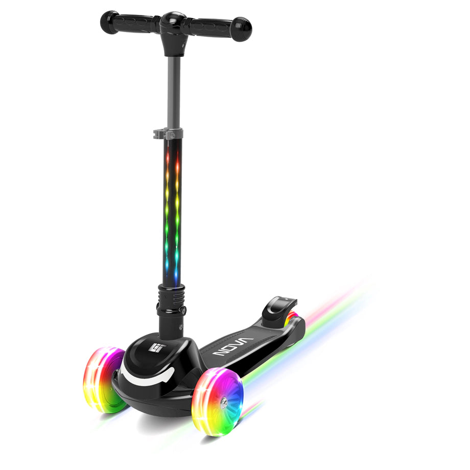 Spartan Lit Nova 3-Wheel Scooter With Lava Led Wheels