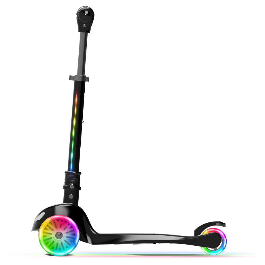 Spartan Lit Nova 3-Wheel Scooter With Lava Led Wheels