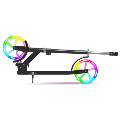 Spartan Lit Polaris 2-Wheel 200Mm Scooter With Lava Led Wheels