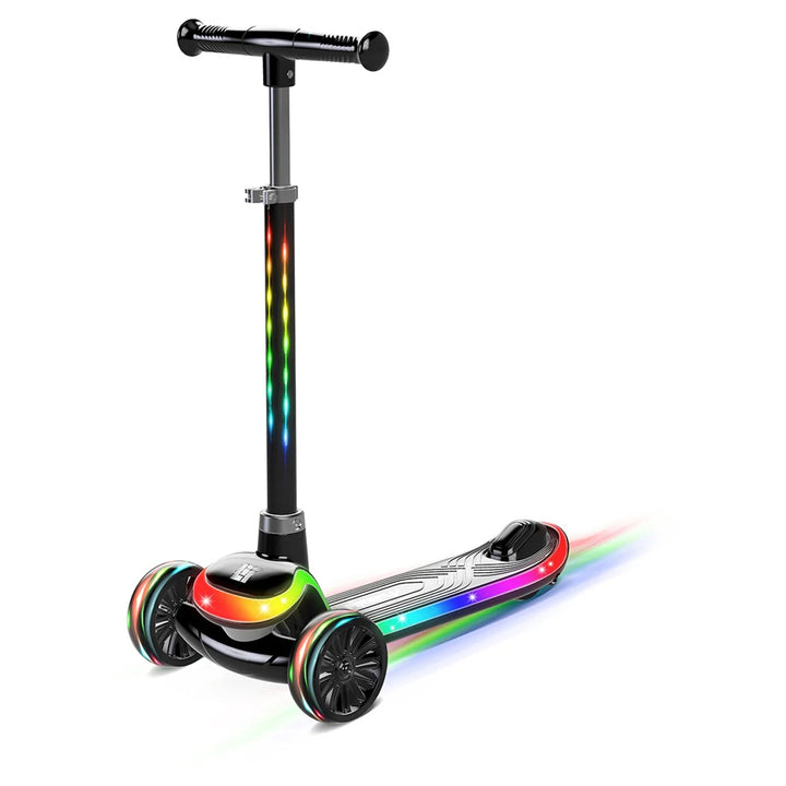Spartan Lit Firefly 3-Wheel Scooter With Lava Led Perimeter Deck