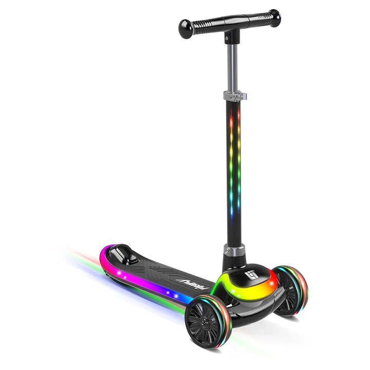 Spartan Lit Firefly 3-Wheel Scooter With Lava Led Perimeter Deck