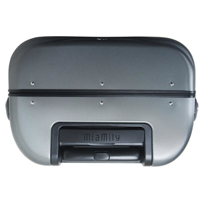 Miamily Carry-On Luggage 18 Inch (Charcoal Grey)