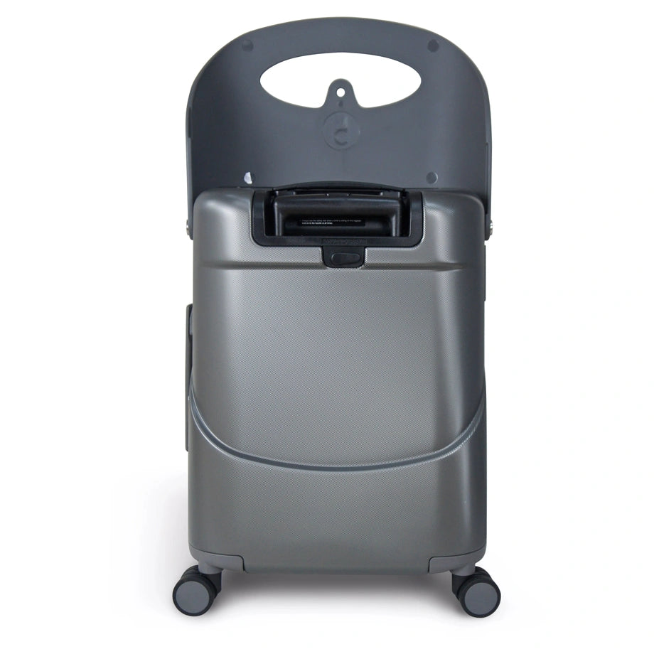 Miamily Carry-On Luggage 18 Inch (Charcoal Grey)