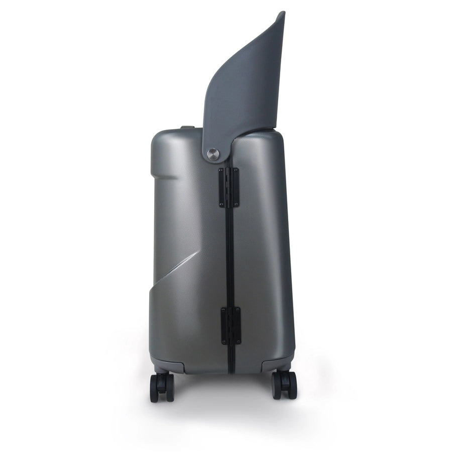 Miamily Carry-On Luggage 18 Inch (Charcoal Grey)