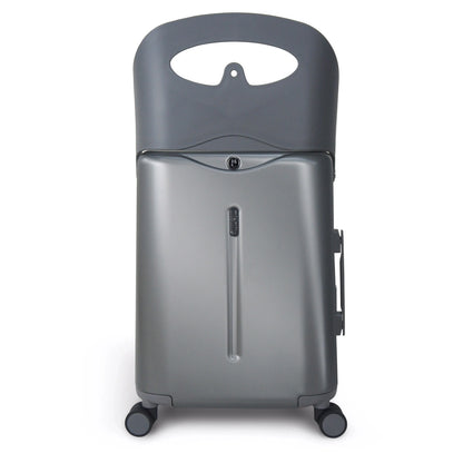 Miamily Carry-On Luggage 18 Inch (Charcoal Grey)