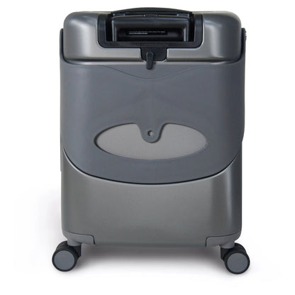 Miamily Carry-On Luggage 18 Inch (Charcoal Grey)