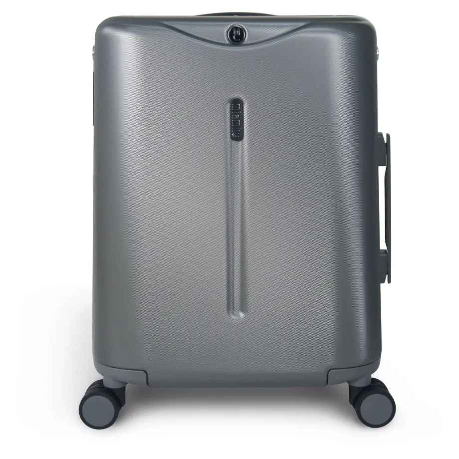 Miamily Carry-On Luggage 18 Inch (Charcoal Grey)