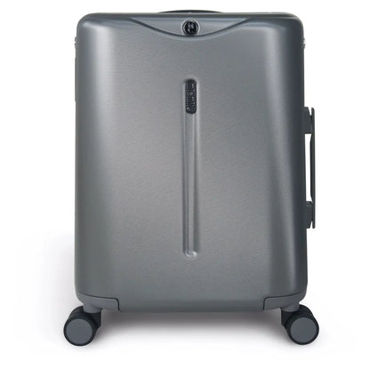 Miamily Carry-On Luggage 18 Inch (Charcoal Grey)
