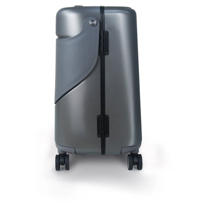 Miamily Carry-On Luggage 18 Inch (Charcoal Grey)