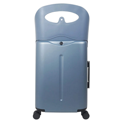 Miamily Carry-On Luggage 18 Inch (Slate Blue)