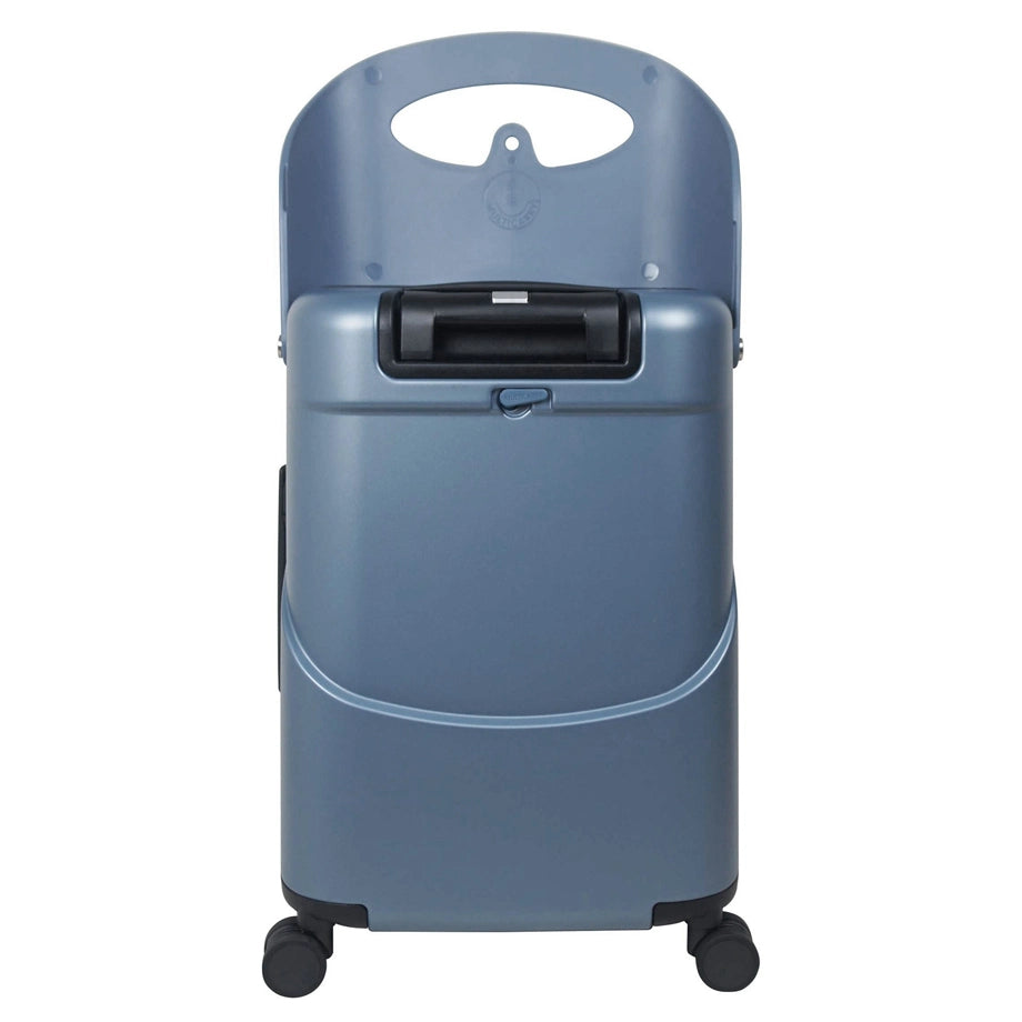 Miamily Carry-On Luggage 18 Inch (Slate Blue)