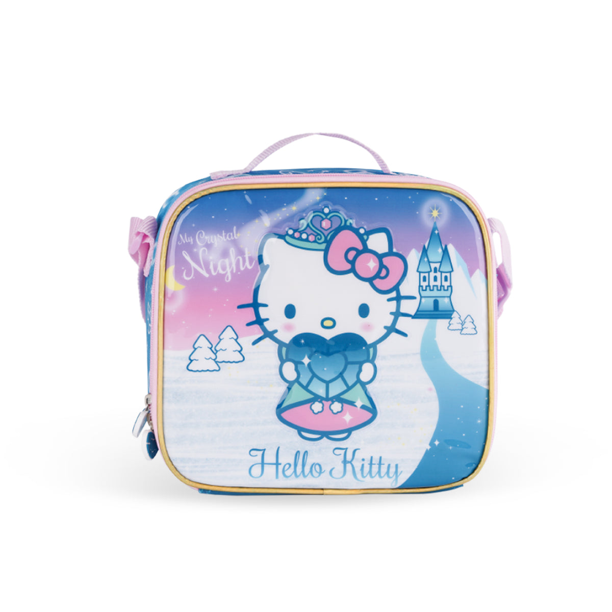 Sanrio Hello Kitty My Crystal Night 3in1 Trolley Box set 18 Inch