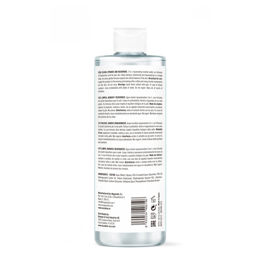 Lacabine Hyaluronic Infusion Micellar Water 400ml