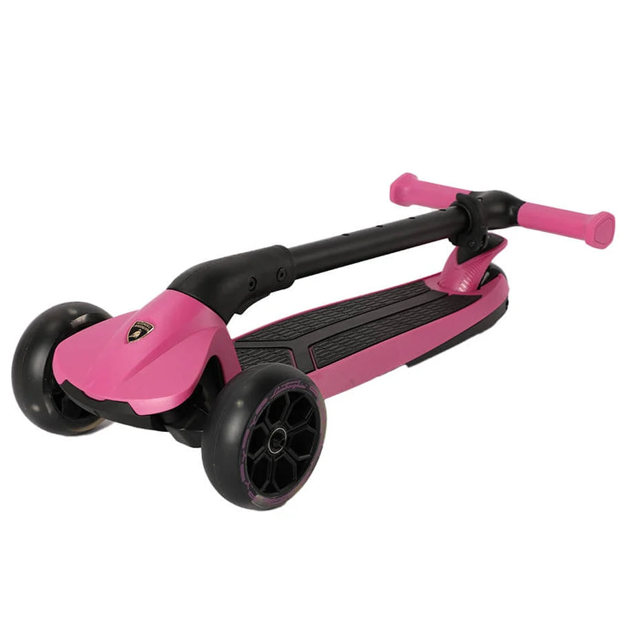 Lamborghini 3-Wheel Kids Scooter (Pink)