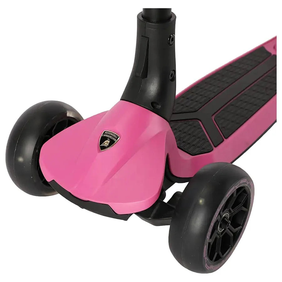 Lamborghini 3-Wheel Kids Scooter (Pink)