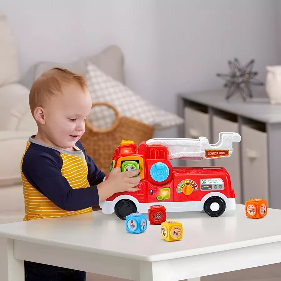 مكعبات متدحرجة من Leapfrog - سيارة إطفاء مكعبات متدحرجة من Leapfrog - سيارة إطفاء
