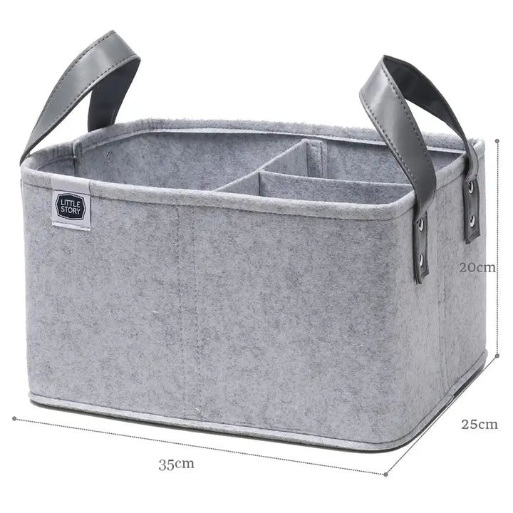 Little Story Diaper Caddy Simplex (Grey)