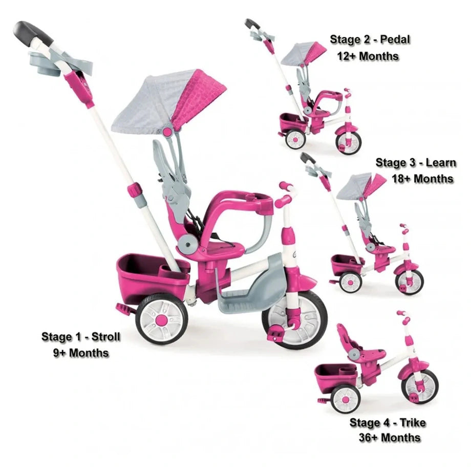 Little Tikes Perfect Fit 4-in-1 Trike (Pink)