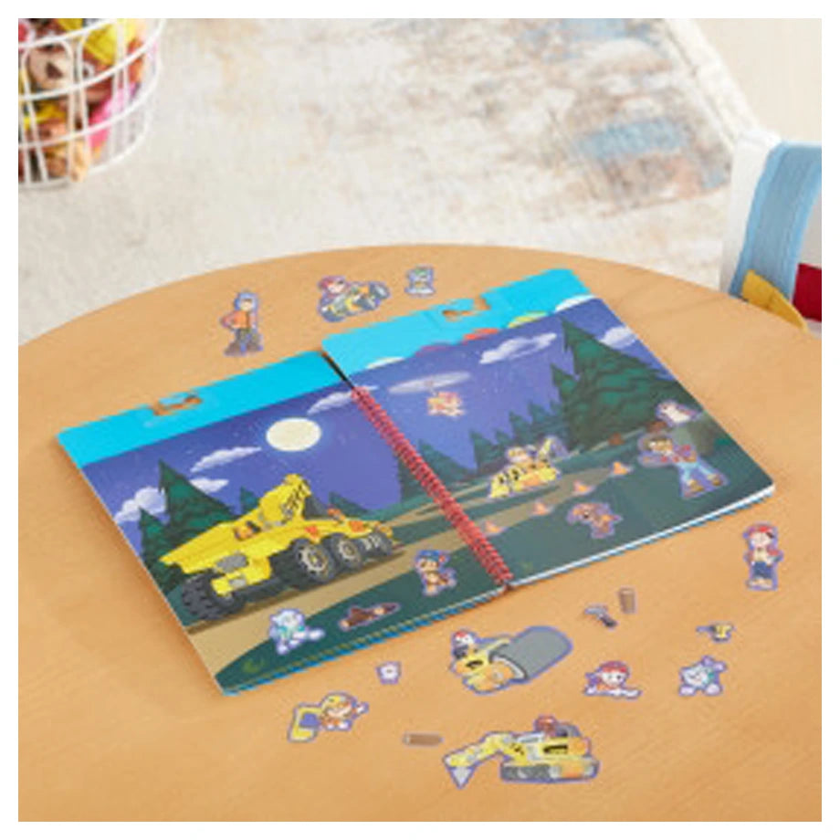 Melissa and Doug Paw Patrol Restickable Stickers Flip-Flap Pad (Ultimate Rescue)