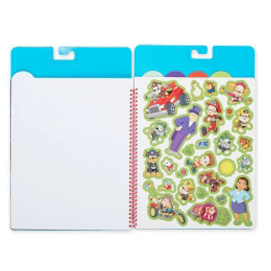 Melissa and Doug Paw Patrol Restickable Stickers Flip-Flap Pad (Ultimate Rescue)