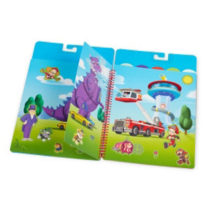 Melissa and Doug Paw Patrol Restickable Stickers Flip-Flap Pad (Ultimate Rescue)