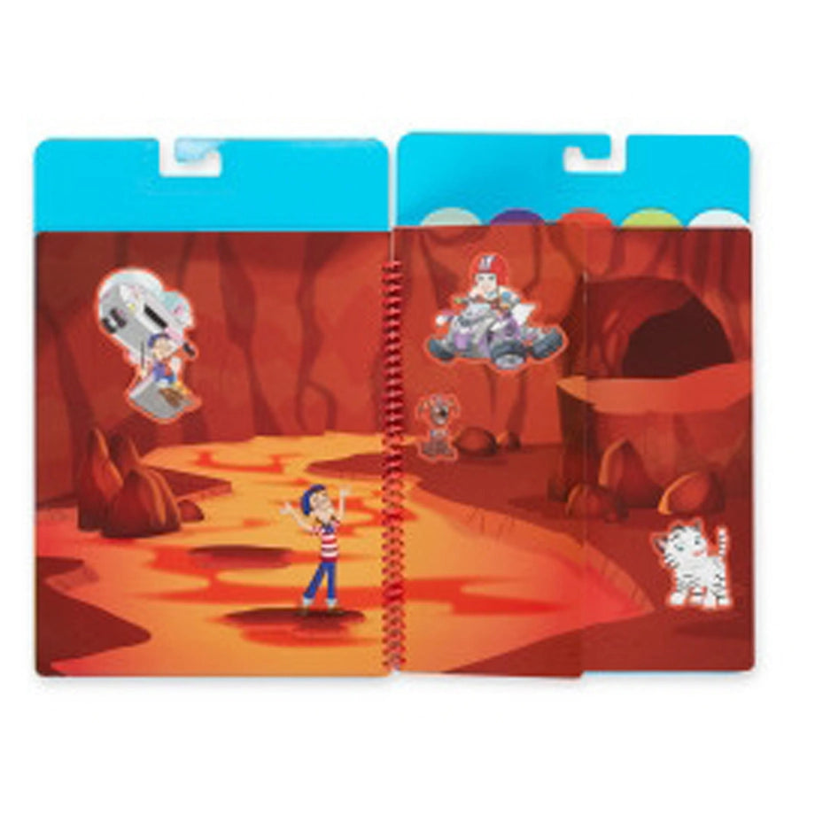 Melissa and Doug Paw Patrol Restickable Stickers Flip-Flap Pad (Ultimate Rescue)