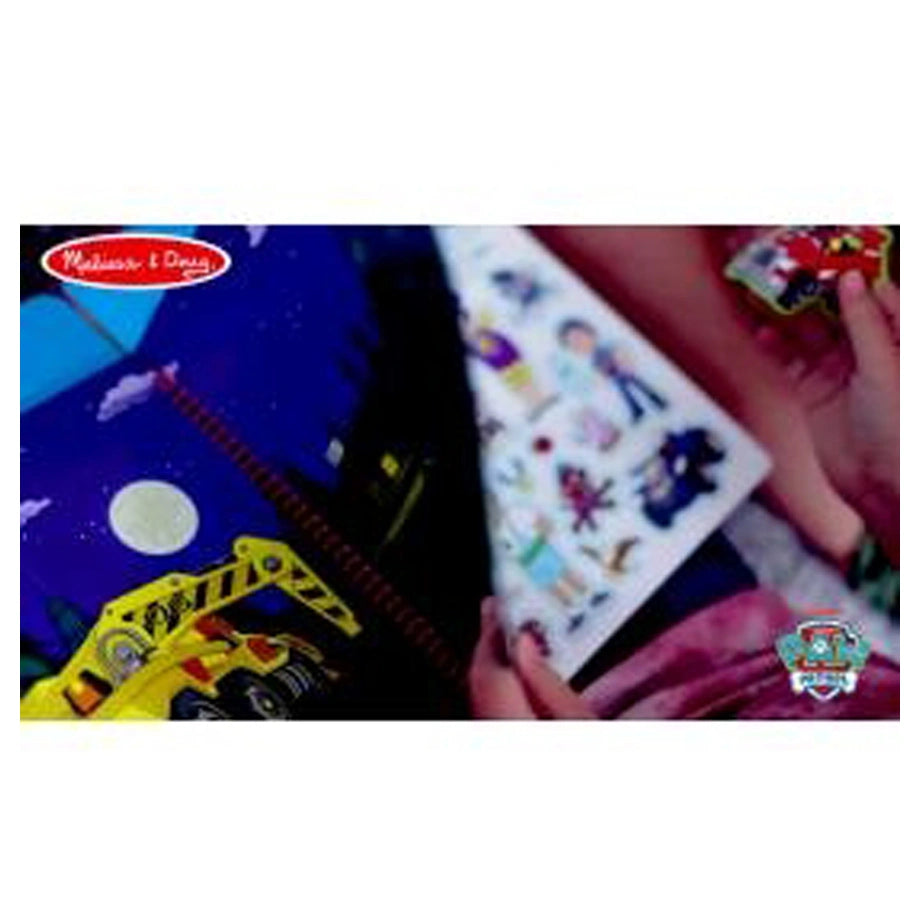 Melissa and Doug Paw Patrol Restickable Stickers Flip-Flap Pad (Ultimate Rescue)