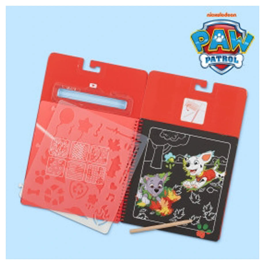 Melissa and Doug Paw Patrol Scratch Art Pad (Marshall)