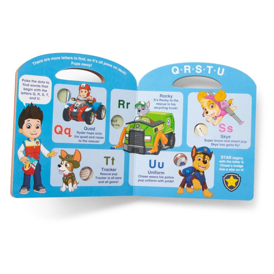 Melissa and Doug Paw Patrol Poke-A-Dot - Alphabet Adventure