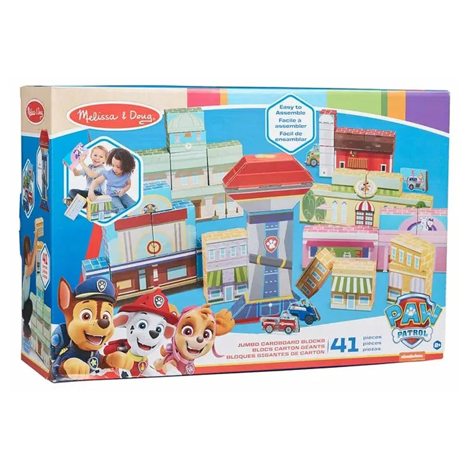 Melissa and Doug Paw Patrol Jumbo Cardboard Blocks