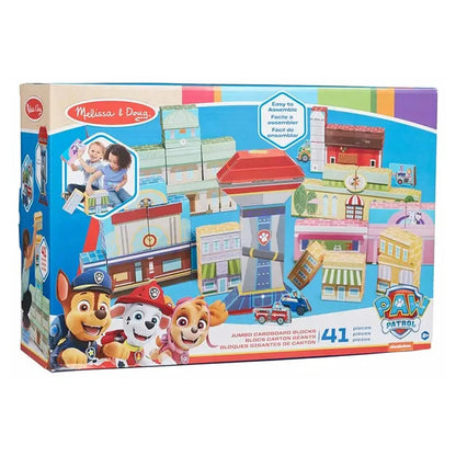 Melissa and Doug Paw Patrol Jumbo Cardboard Blocks
