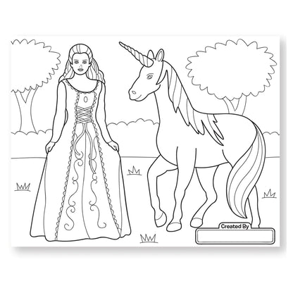Melissa and Doug Jumbo Coloring Pad 11" x 14" (Pink)