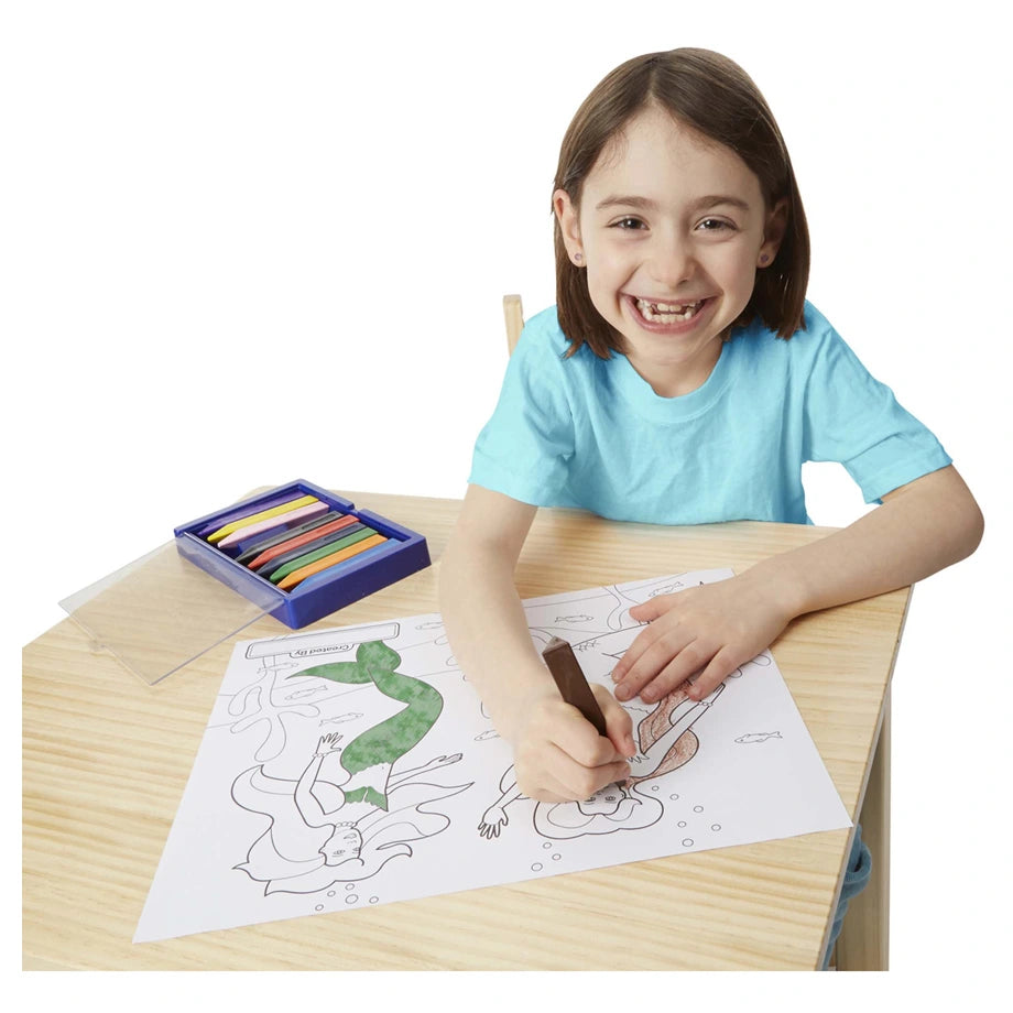 Melissa and Doug Jumbo Coloring Pad 11" x 14" (Pink)