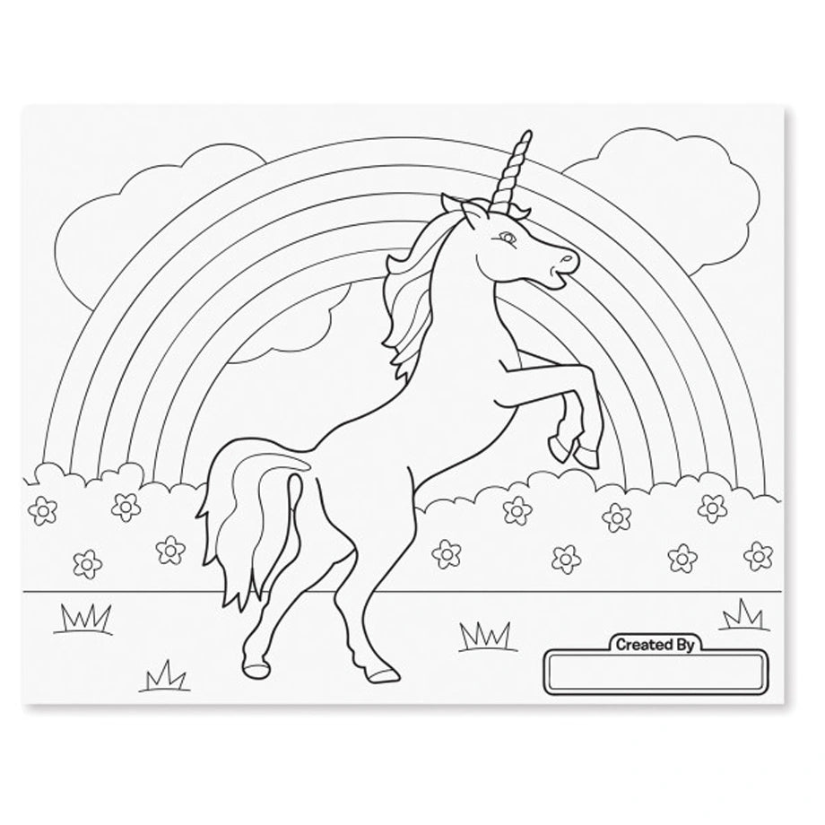 Melissa and Doug Jumbo Coloring Pad 11" x 14" (Pink)