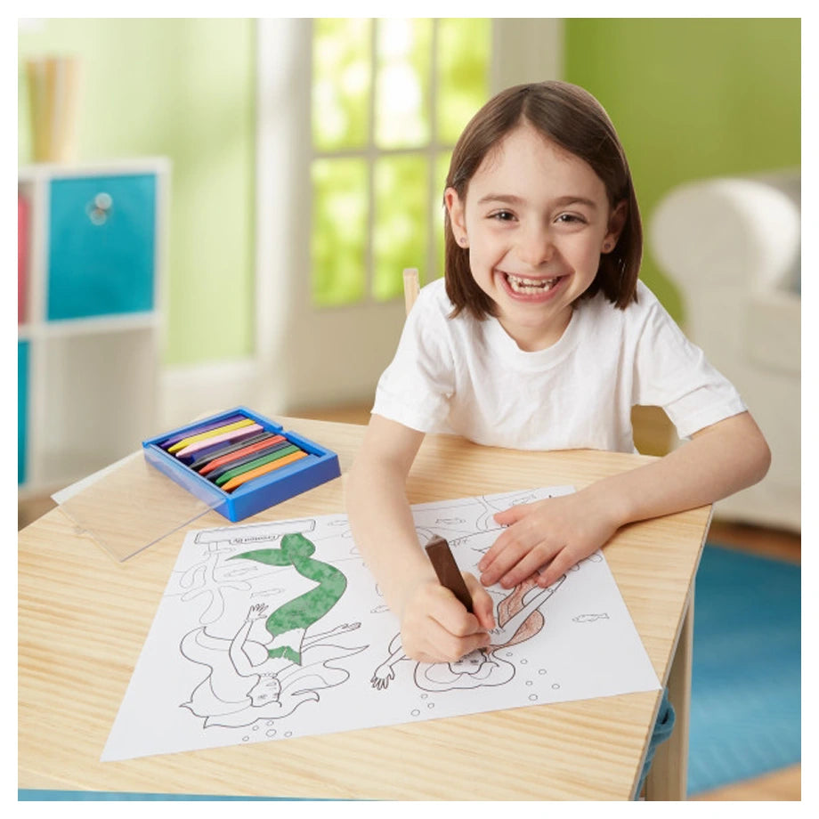 Melissa and Doug Jumbo Coloring Pad 11" x 14" (Pink)