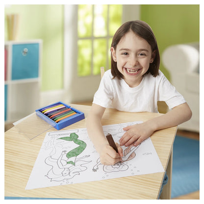 Melissa and Doug Jumbo Coloring Pad 11" x 14" (Pink)