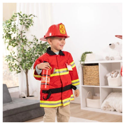 Melissa and Doug Fire Chief Role Play Costume Set