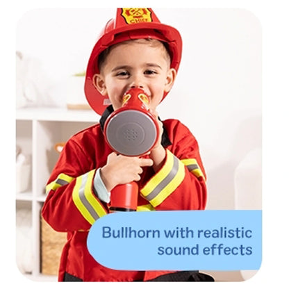 Melissa and Doug Fire Chief Role Play Costume Set