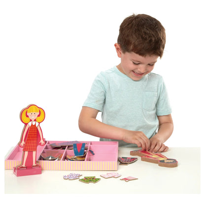 Melissa and Doug Abby & Emma Magnetic Dress-Up