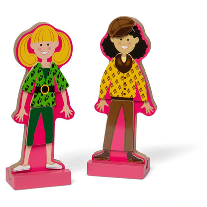 Melissa and Doug Abby & Emma Magnetic Dress-Up