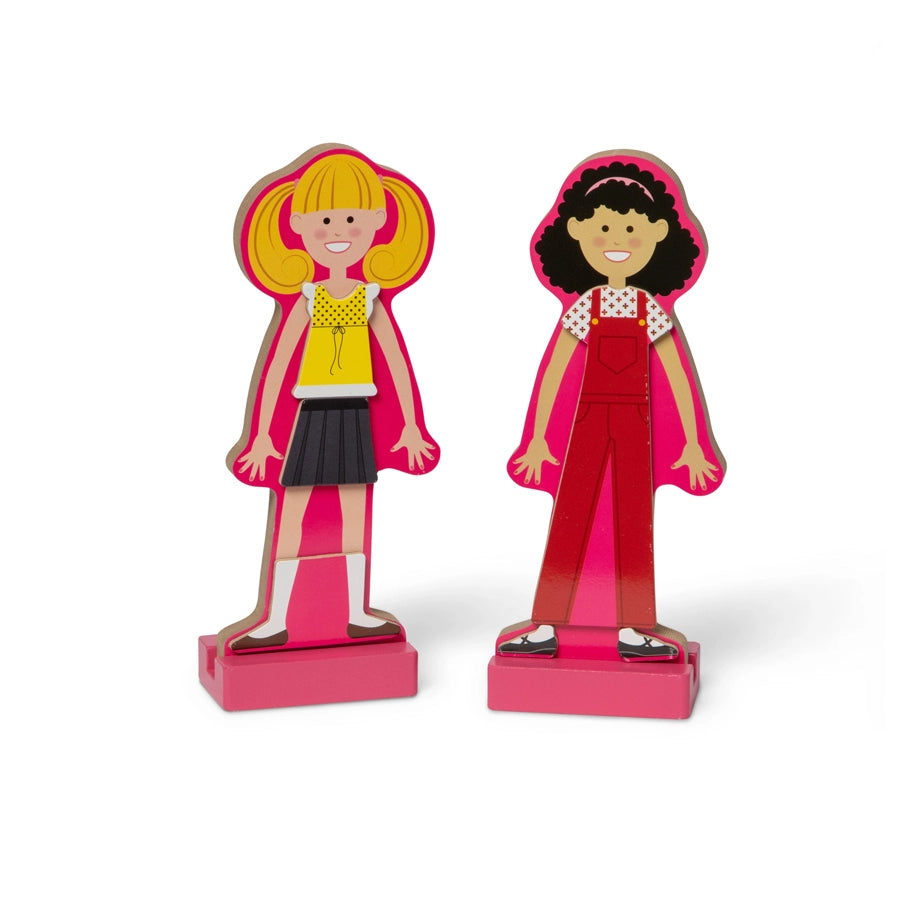 Melissa and Doug Abby & Emma Magnetic Dress-Up