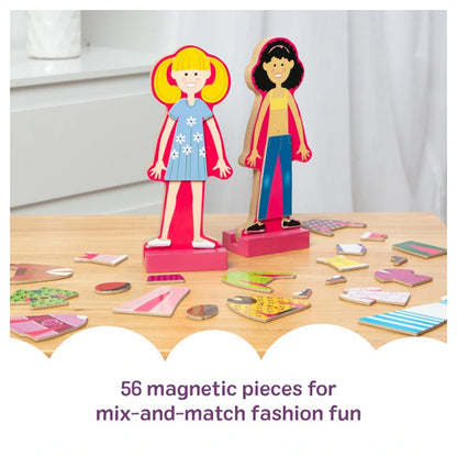 Melissa and Doug Abby & Emma Magnetic Dress-Up