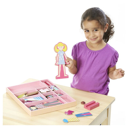 Melissa and Doug Abby & Emma Magnetic Dress-Up
